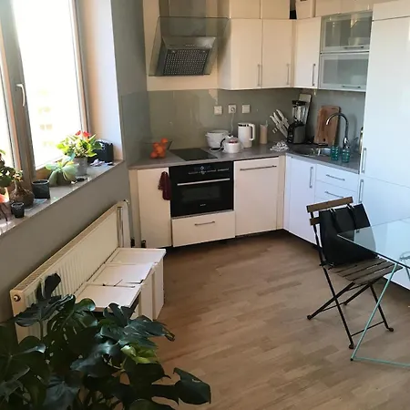 Cosy&sunny Flat, Center 10min, Park 3min, Baby Cot, Free Weekend Parking * Praag
